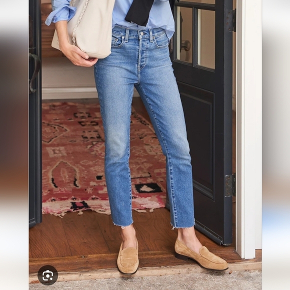 Frank & Eileen Denim - Frank & Eileen Cork Straight Leg Jeans – Everyday Blue Denim